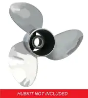 Polastorm Sema 16 x 23 Stainless Steel Prop For Evinrude E-Tec G2