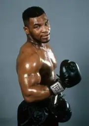 Mike Tyson Poses For A Portrait Old Boxing Photo 3
