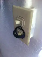 Light Switch Cover Protector to Protect From Children - Black