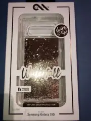 Case-Mate Waterfall Glitter Case for Samsung Galaxy S10 - Clear/Gold
