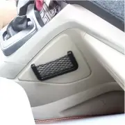 Car Storage Pocket Net Mesh Holder Tray for Phone Money Charger SELF ADHESIVE