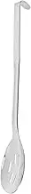 BIUDECO Dinner Serving Utensils Slotted Spoon Hook Stainless Steel Slotted Utensils Easy to Clean