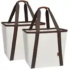 STORAGE MANIAC Collapsible Laundry Caddy, 128L (34 Gal) Large Collapsible Lau...