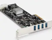 StarTech.com 4 Port USB 3.0 PCIe Card w/ 4 Dedicated 5Gbps Channels PEXUSB3S44V