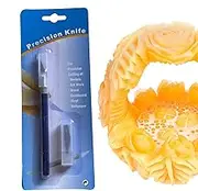 Craft Cutter - Non-Slip Precise Multifunctional Scraper with 5 Refill,Clay Working Knives, Clay Incising Tool for Carving, Modeling, Scrapbooking