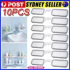 10PCS Bath Storage Holder Rack Organizer Punch-free Bathroom Shower Caddy Shelf
