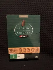 Legends of Cricket ESPN 7 DVD Box Set 2003 25 Legends Bradman Warne BRAND NEW