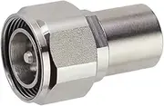 2W 4.3-10 Mini DIN Male Load Connector Terminal Analog Load 50 Ohm DC-3GHZ Direct Coaxial Adapter