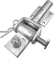 Compatible With Weldable Painted Zinc Plated Trailer Hitch 360 Off Road Coupling 2000kgs RV Parts Camper Caravan Accessories(Zinc Plated)
