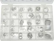 Swordfish 30191 - Oil Drain Plug Gasket Aluminum Washer Assortment, 300 pieces