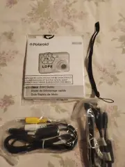 Vintage Polaroid 6.0 Megapixel Digital Camera Simplicity Owners Manual Power...