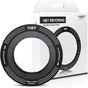 H&Y RevoRing Step-Up Rings Adapter Variable Step Up Ring Lens Filter Adapter Rings Stepping Up Ring 52-72mm to 77mm, RevoRing Series