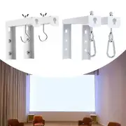2Pcs Projector Screen Ceiling Mount for Office Education Entertainment Space