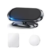 Black Magnetic Phone Holder 360o Rotate Universal Dash Car Mount for Smart Phone