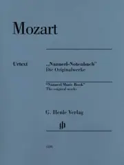 Mozart Piano Pieces from the Nannerl Music Book Sheet Music NEW 051481236