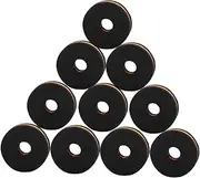 GLSTOY Drum Kit Felt Pad Set Cymbal Accessory Set 10pcs Drum Pad Felt Material