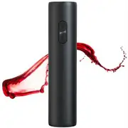 Electric Wine Opener Battery Operated Bottle Openers Reusable Wine Corkscrew for Kitchen Home Bar Restaurant - Black