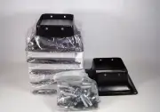 4x4 Post Base 3.6"x3.6" Heavy Duty Powder-Coated Steel Post Bracket (10 pcs)