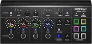 Roland BRIDGE CAST X Dual Bus Gaming Mixer & Video Capture | Pro Audio Streaming Interface for Online Gamers & More | 32-Bit Hardware DSP | USB-C Windows and Mac Connectivity | XLR Mic Support