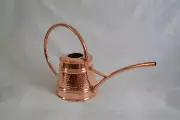 Hammered Copper Watering Can for Outdoor & Indoor Plants