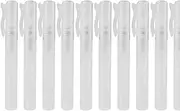 10ml Travel Size Spray Pen, Refillable Plastic Empty Mini Spray Fine Mist Pen, Portable Pen Tube Travel Bottles Container for Travel (10 Pcs)