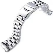 [MiLTAT] 22mm Watch Band for Seiko Turtle SRP773 SRP775 SRP777 SRPA21, Endmill Screw-Link