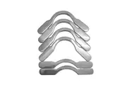 Pool Snooker Billiard Table Pocket Brackets Bolt Down Fitting Chrome Round