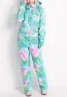 Women's Blue Magic Winter Colorful All In One Piece Ski Jumpsuit Winter Snowsuit