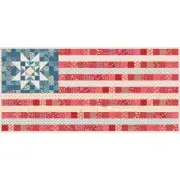 **Lori Holt** Americana Oh Beautiful Flag Runner & Amber Waves Mini Quilt Kit