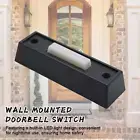 Built In LED Light Wired Door Bell Push Buttons Wall Mounted Door LED Chime Fast