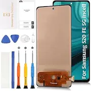 Olivechard InCell S20 FE 5G G781 Display Screen Replacement (No Fingerprint Function) for Samsung Galaxy S20 FE LCD Screen Touch Digitizer Assembly SM-G781B, B/DS, U, U1,W,0, N,V