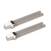 Universal 2x UV Bulb 9 Watt 9W G23 UVC HVAC Filter Pond Sun sun Jebao Aquaneat