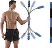 Hotwave Elastic Fitness Bar,Vibration Shake Weight Stick,Body Physical Therapy,Core Strength Training,Power Twister For Arm, Exercise In Home Gym,Patent Pending.