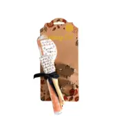 Envogue Pumpkin Kisses Set of 5 Baking Set - Baking Mat Spatulas Cookie Cutters