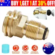 BBQ Propane Gas Refill Adapter Cylinder Tank Coupler Heater Bottle Adapter Tool