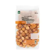 Woolworths Macadamias Honey 400g