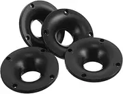Gatuida 4pcs Stage 80mm Horn Tweeter Speaker Adapter: Wide Sound Distribution For Concerts And Events - Plastic