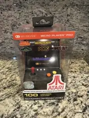 My Arcade Atari Micro Player Pro: 100 Video Games, 6.75" Mini Arcade Machine