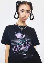 [Local Heroes] Nostalgic Lily Graphic Tee