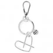 NEW COCCINELLE Keyrings Charm Doodle Heart Unisex - E2R8M410101Y01