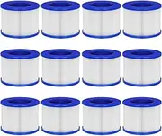 Hot Tub Replacement Filter Cartridges Compatible with All RELXTIME Hot Tub, All ALEKO Hot Tub, Wejoy Hot Tub Aquaspa, Screw-in Hot Tub Filter, Compatible with Many Massage Pool Models (12 Pack)