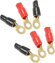 CHILDWEET Enhance Your Audio Experience 3 Pairs Brass Terminal Blocks Audio Wire Connectors Speaker Plug Adapters Easy Fit