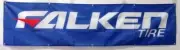 Falken Tyres Tires 2x8FT banner flag for advertising man cave track day