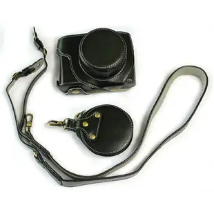 適用徠卡D-LUX7相機包皮套dlux7復古保護套半套底座 真皮