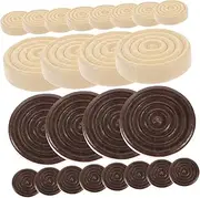 Abaodam 24pcs Wooden Checker Pieces Checkers for Board Game Fun Lightweight and Portable for Boys and Girls and Adults