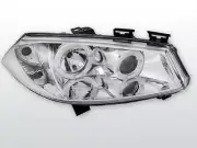 Mga headlight for Renault MEGANE 2 II 02-05 Angel Eyes Chrome LPRE11WS XINO AU