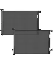 dearlomum 2 Pack Retractable Baby Gate,Mesh Baby Gate or Mesh Dog Gate,33" Ta...