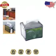 H4003 Black Pearl Table Top Napkin Dispenser, 200 Capacity & Customizable