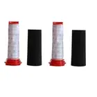 2+2 Main Stick Foam Filter For Bosch Athlet BBH6 BCH6 Cordless Vacuum Cleaner