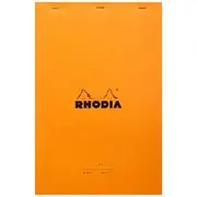 Rhodia #19 Meeting Pad Orange 80 Sheets
